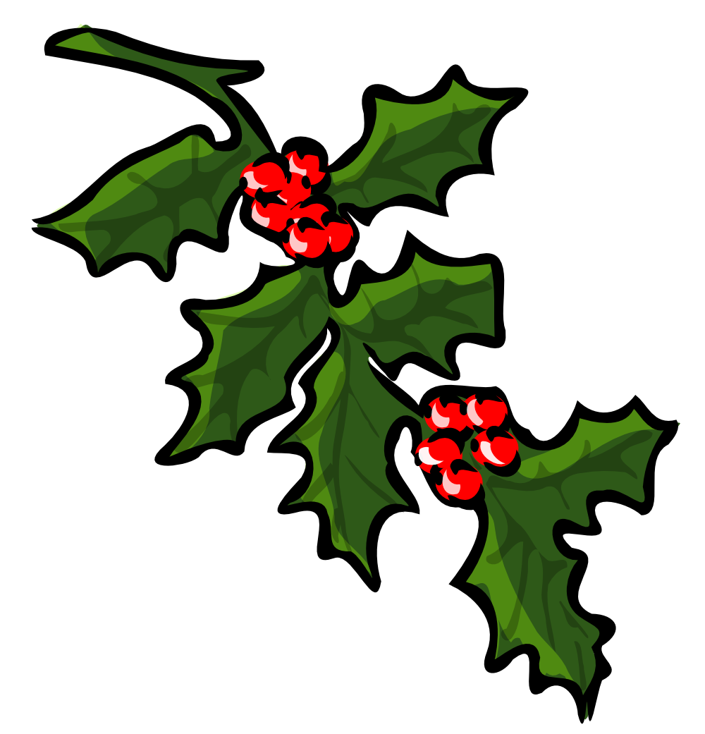 OnlineLabels Clip Art - holly