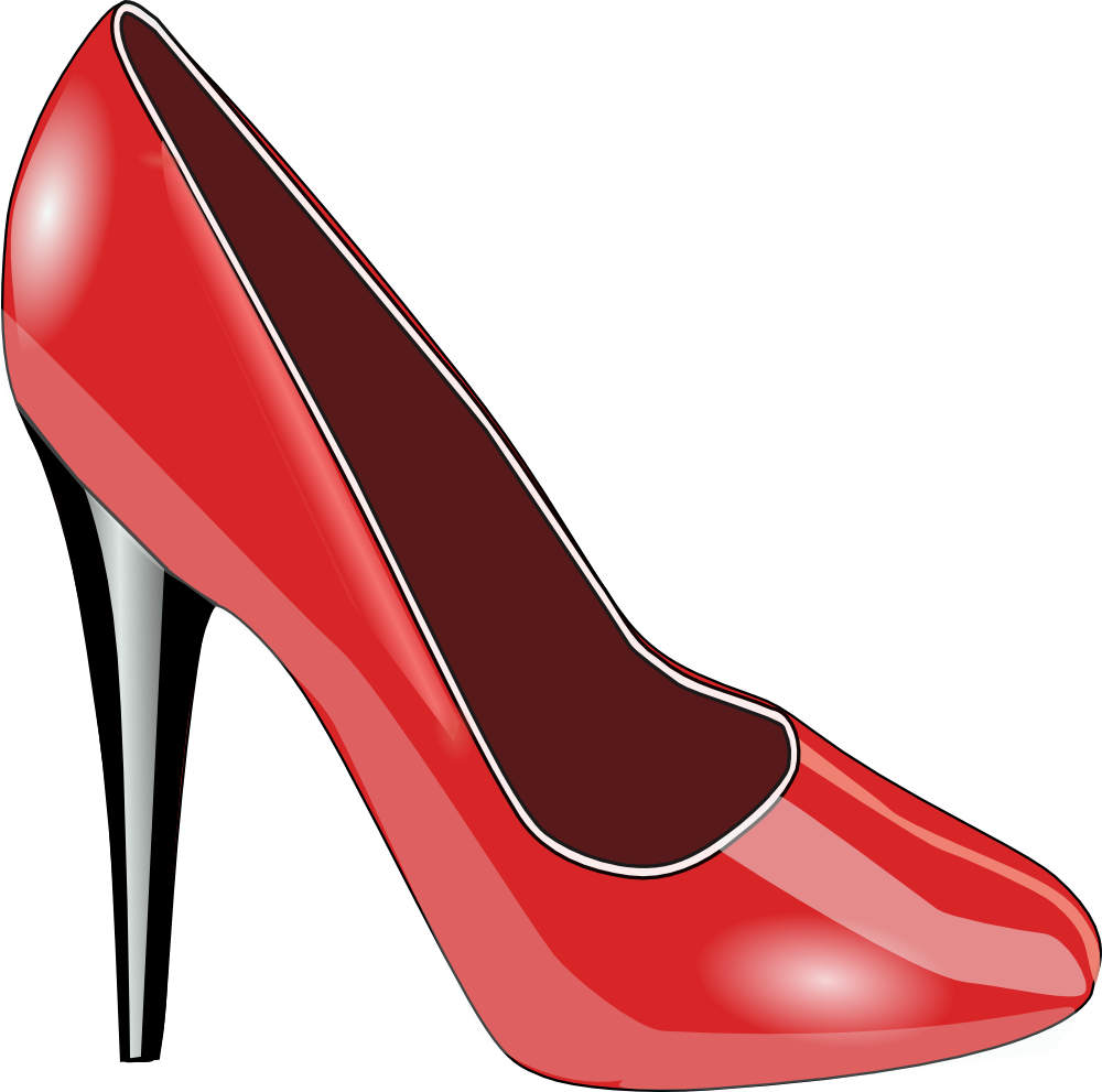 OnlineLabels Clip Art - Red Shoe