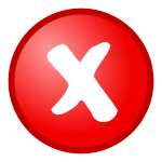 Red Cancel Icon