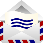 Air mail envelope