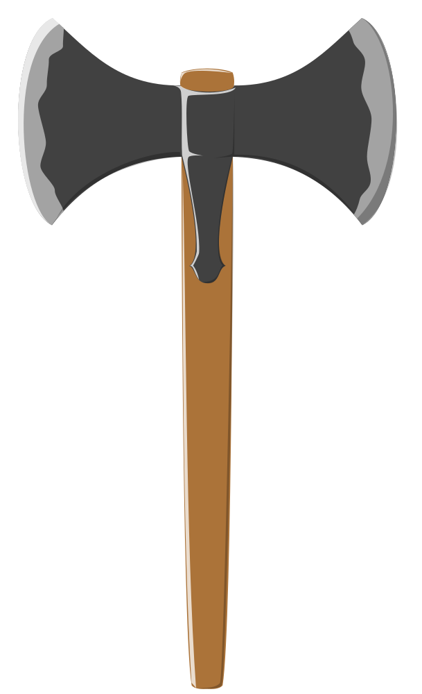 OnlineLabels Clip Art - Hache