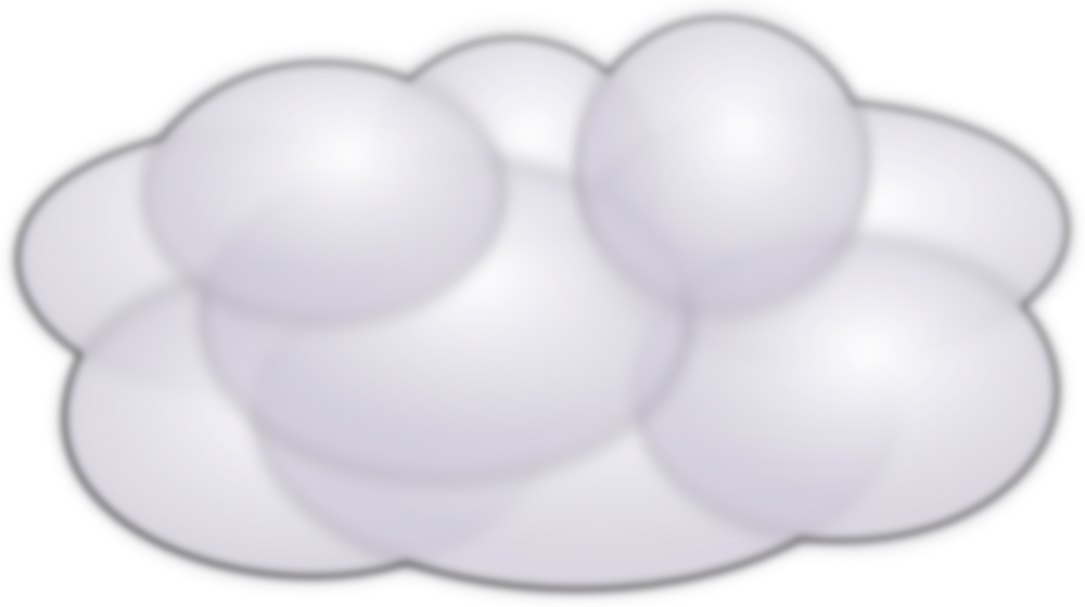 OnlineLabels Clip Art - Cloud