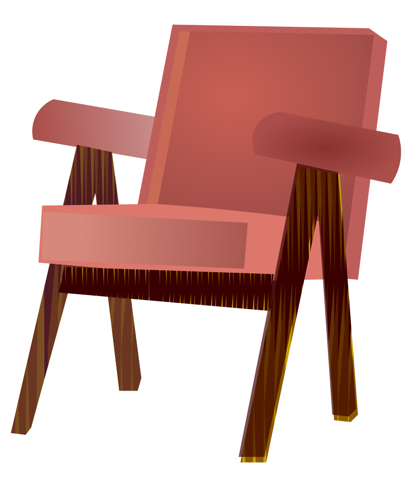 OnlineLabels Clip Art  1940 armchair
