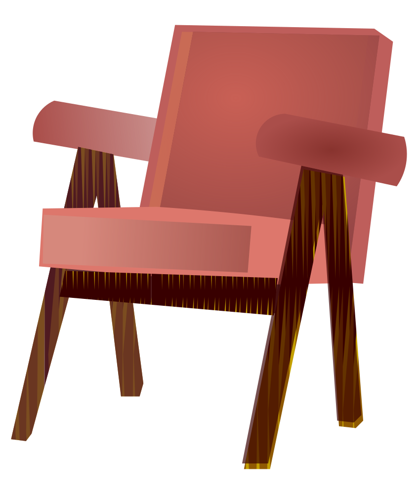 OnlineLabels Clip Art  1940 armchair