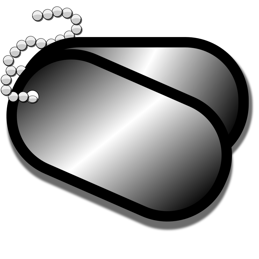 OnlineLabels Clip Art - Dog Tags