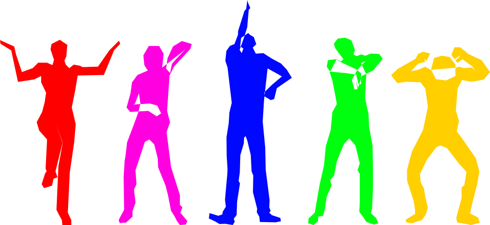 OnlineLabels Clip Art - tecktonic-silhouettes