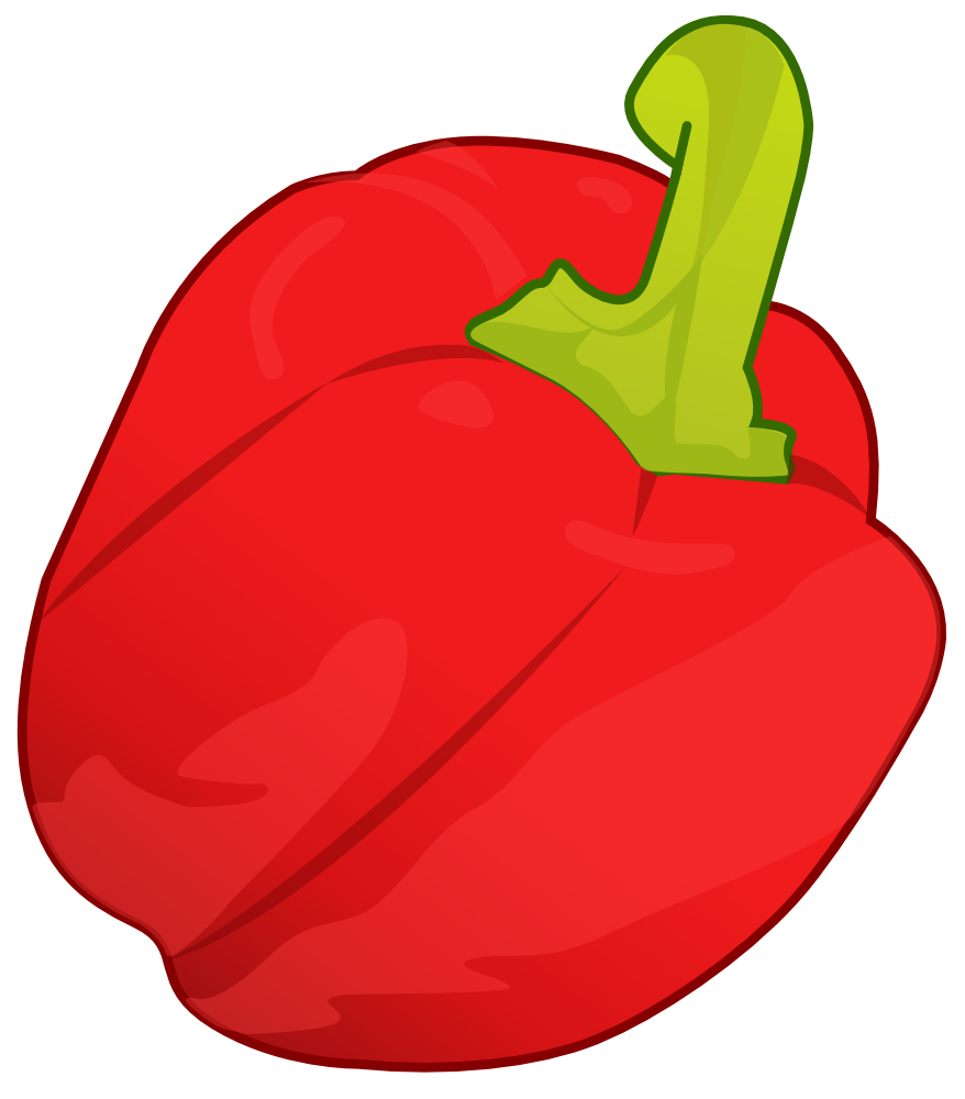 OnlineLabels Clip Art - red pepper