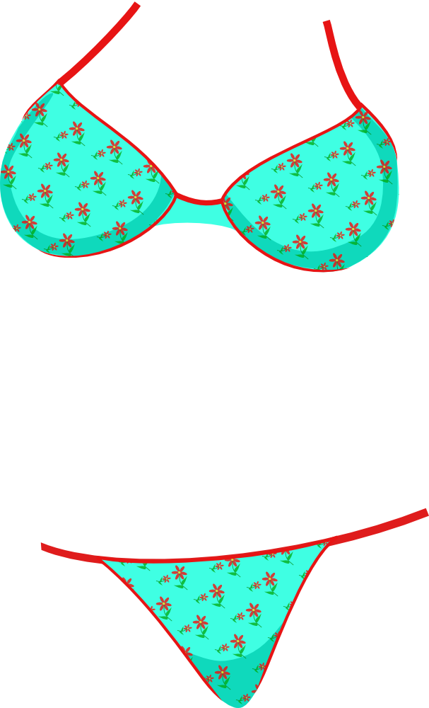 OnlineLabels Clip Art Bikini