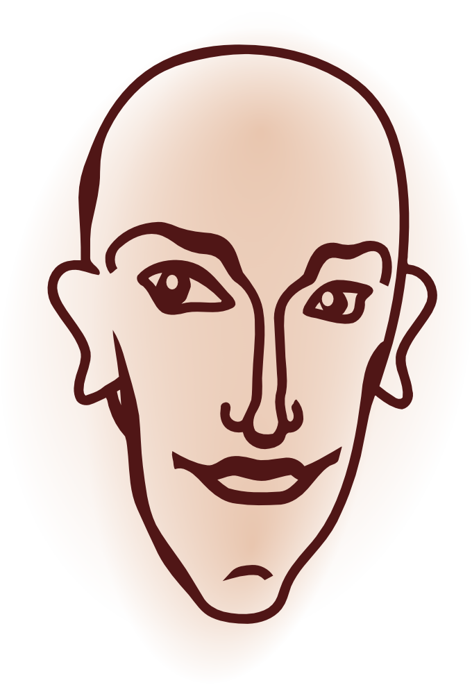 OnlineLabels Clip Art - head