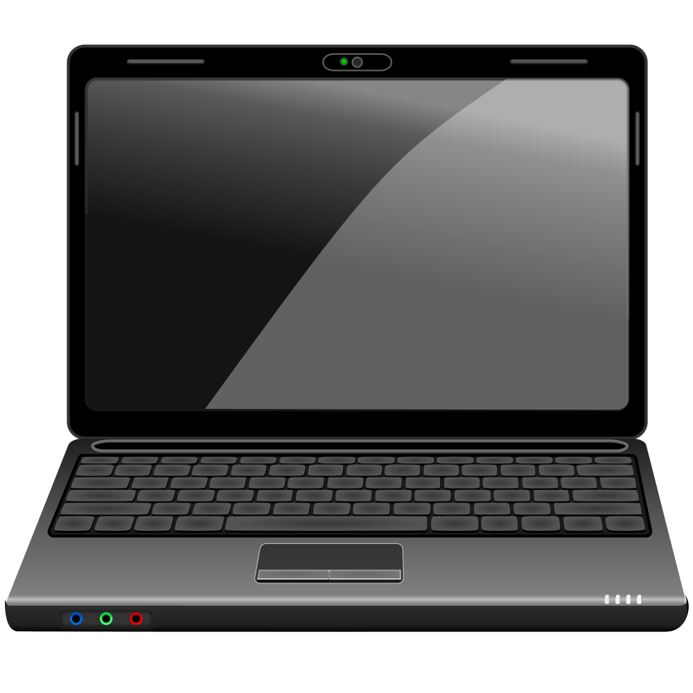 OnlineLabels Clip Art - Laptop