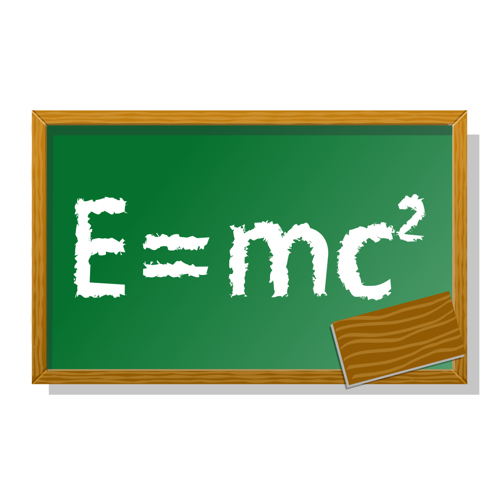 OnlineLabels Clip Art - E=mc2