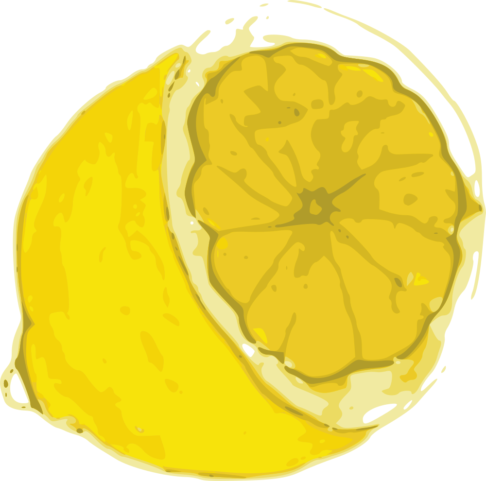 OnlineLabels Clip Art - Lemon 1