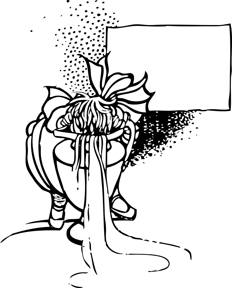 OnlineLabels Clip Art - crow pitcher title