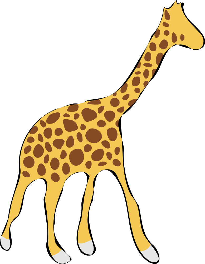 OnlineLabels Clip Art - Giraffe