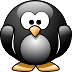 Cartoon penguin 1