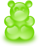 Gummy bear (sort of)