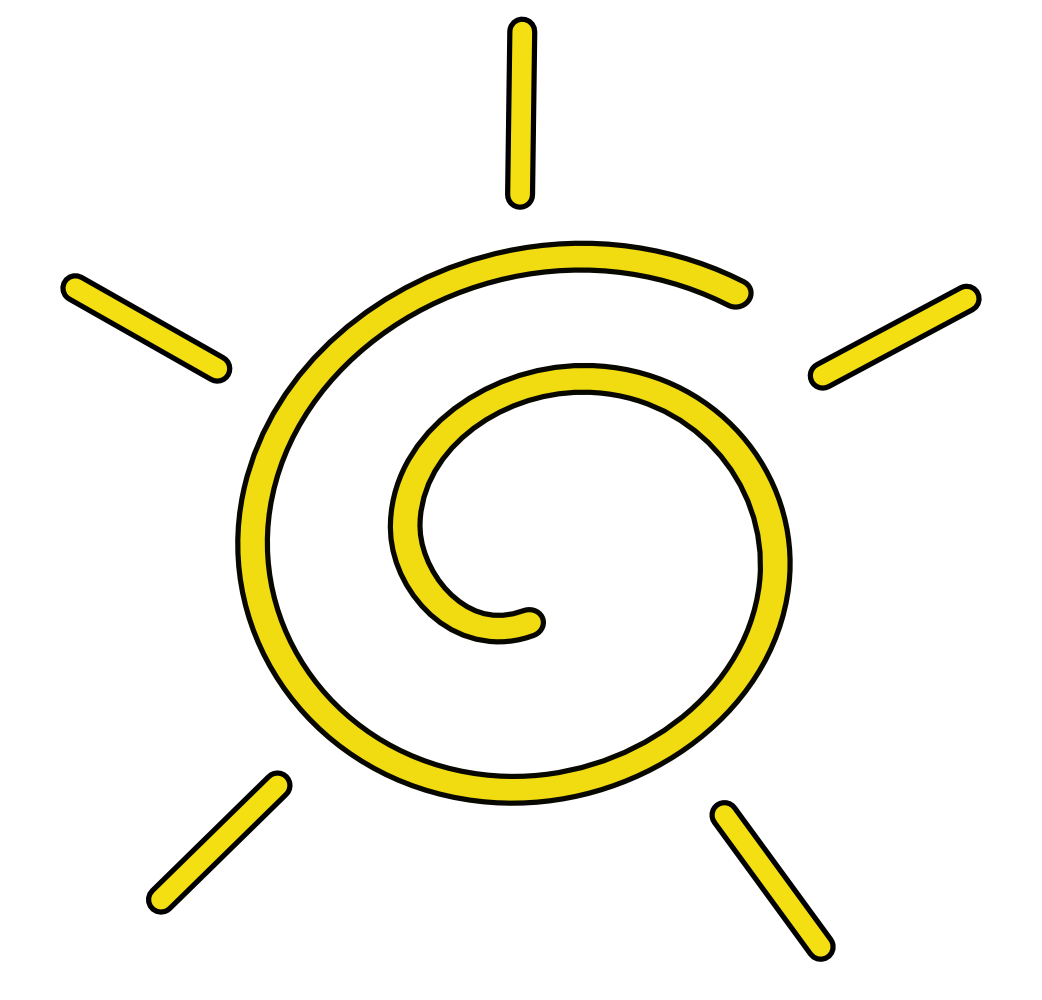 OnlineLabels Clip Art - sun