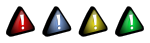 Exclamation icons