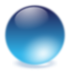 blue cristal ball