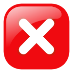 red square error warning icon
