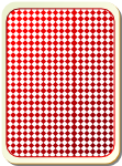 Card backs grid red