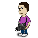 Comic characters Camera