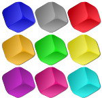 Game Marbles - cubes