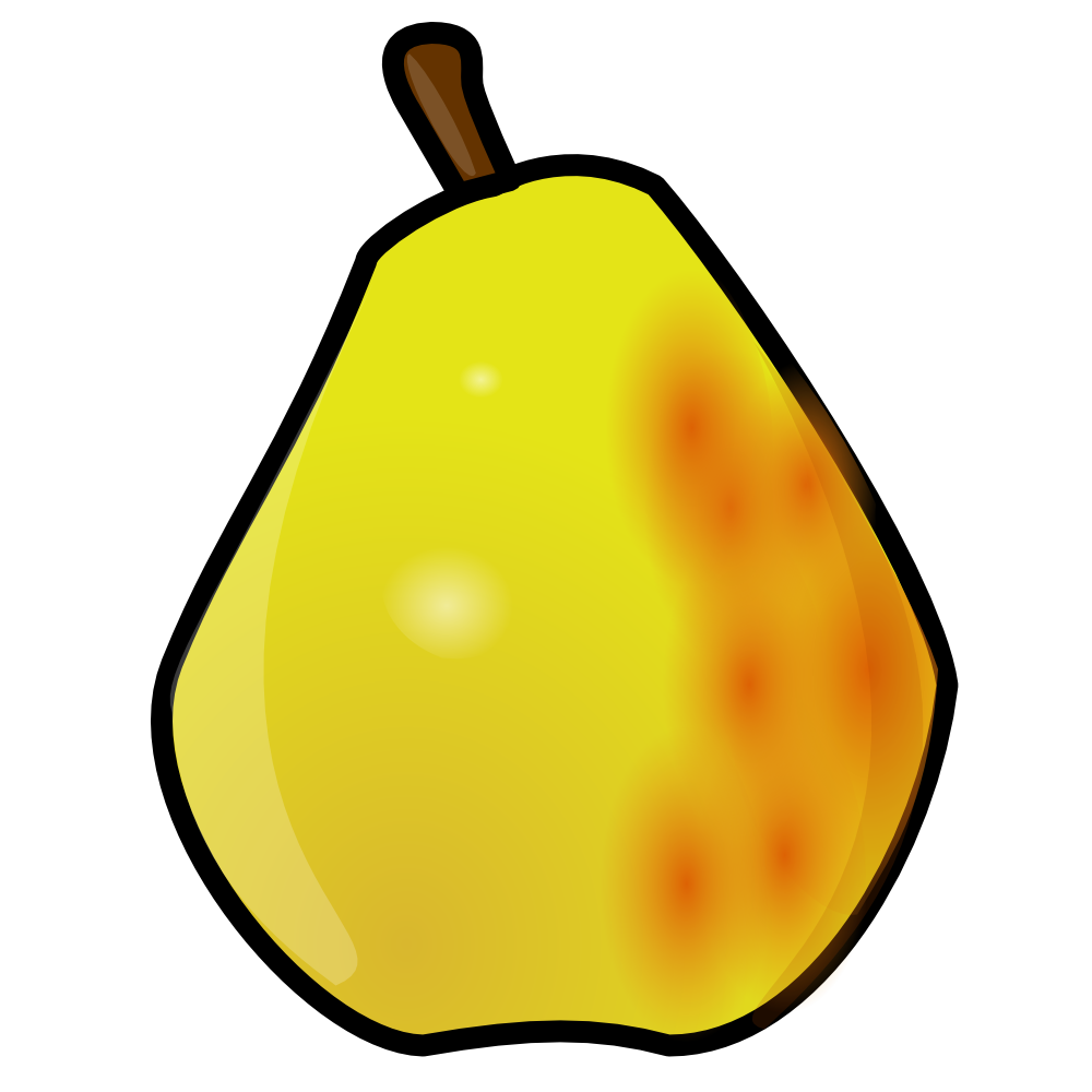 OnlineLabels Clip Art - Pear