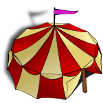 RPG map symbols Circus Tent