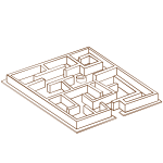 RPG map symbols Maze 2