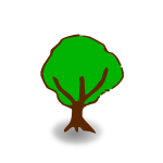 RPG map symbols tree