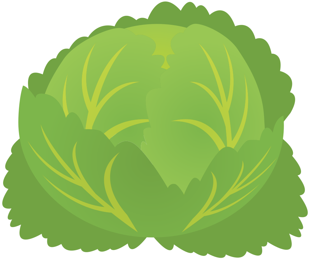 OnlineLabels Clip Art - Cabbage