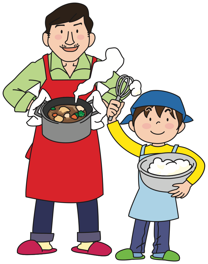 OnlineLabels Clip Art Cooking With Dad.
