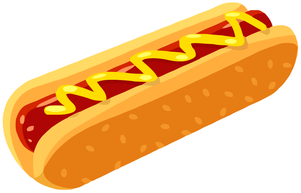 OnlineLabels Clip Art - Hot Dog (#2)