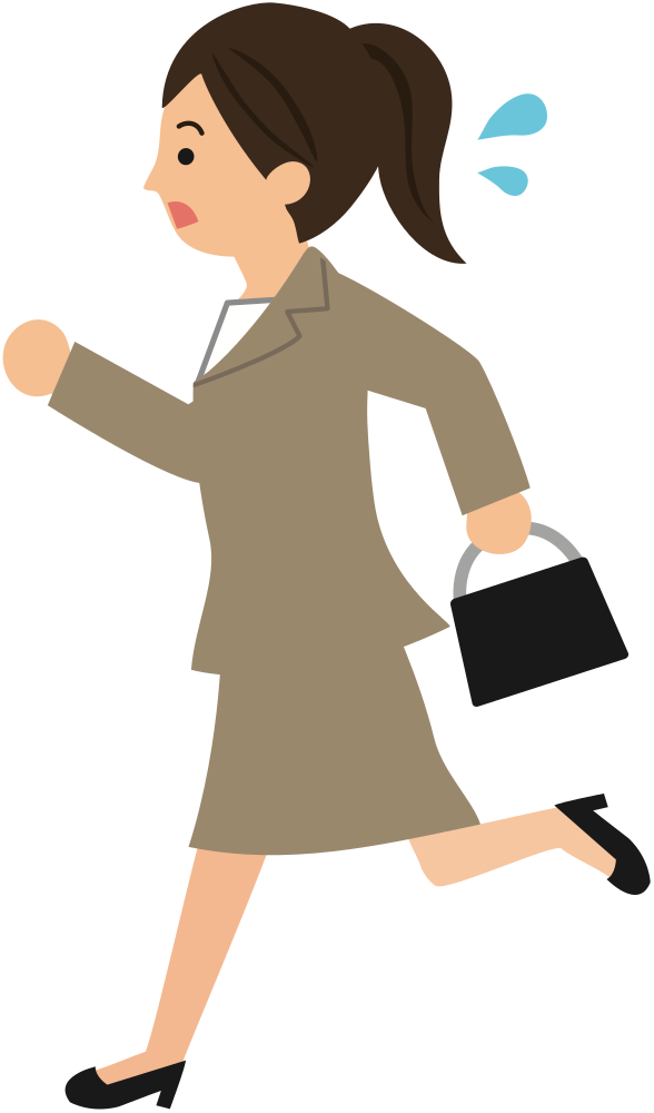 OnlineLabels Clip Art - Late for Work (#2)