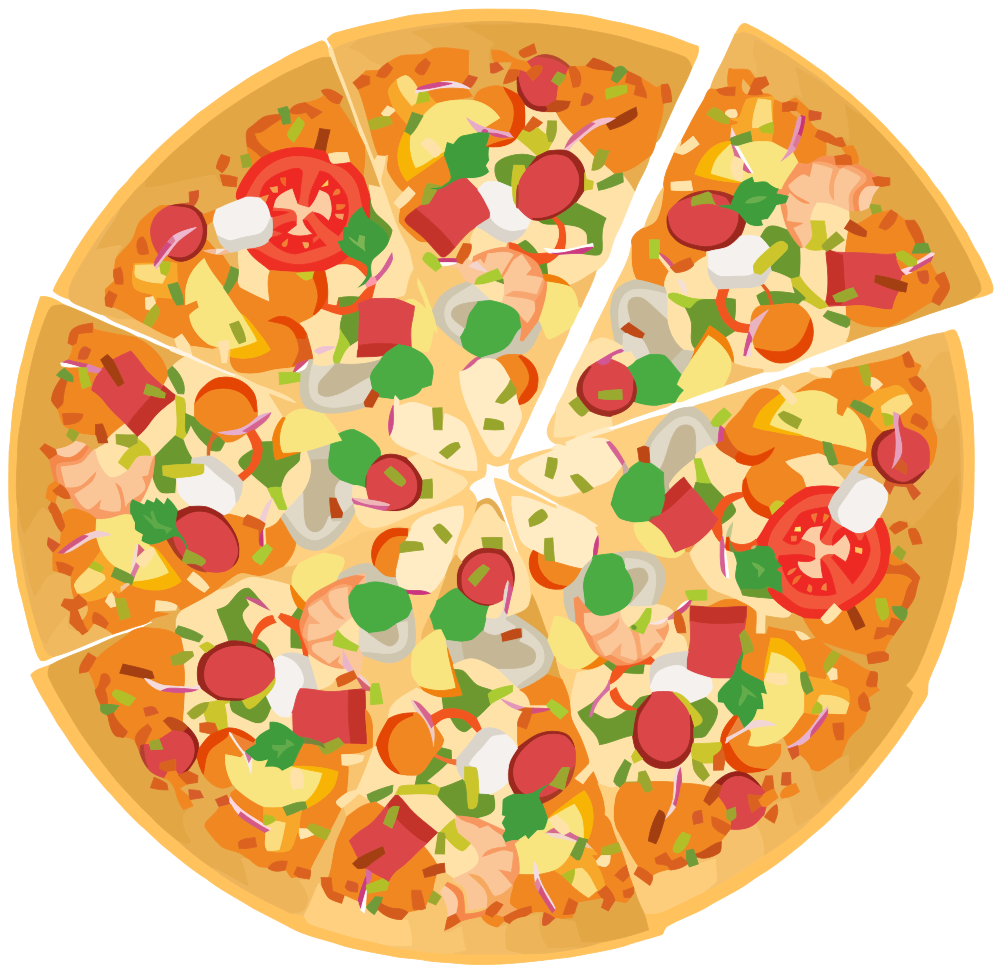 OnlineLabels Clip Art - Pizza (#5)