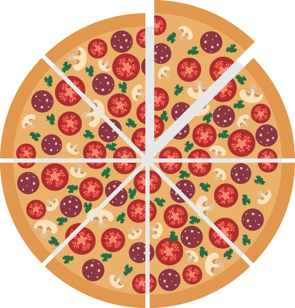 OnlineLabels Clip Art Pizza