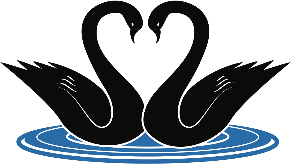 OnlineLabels Clip Art - Swans