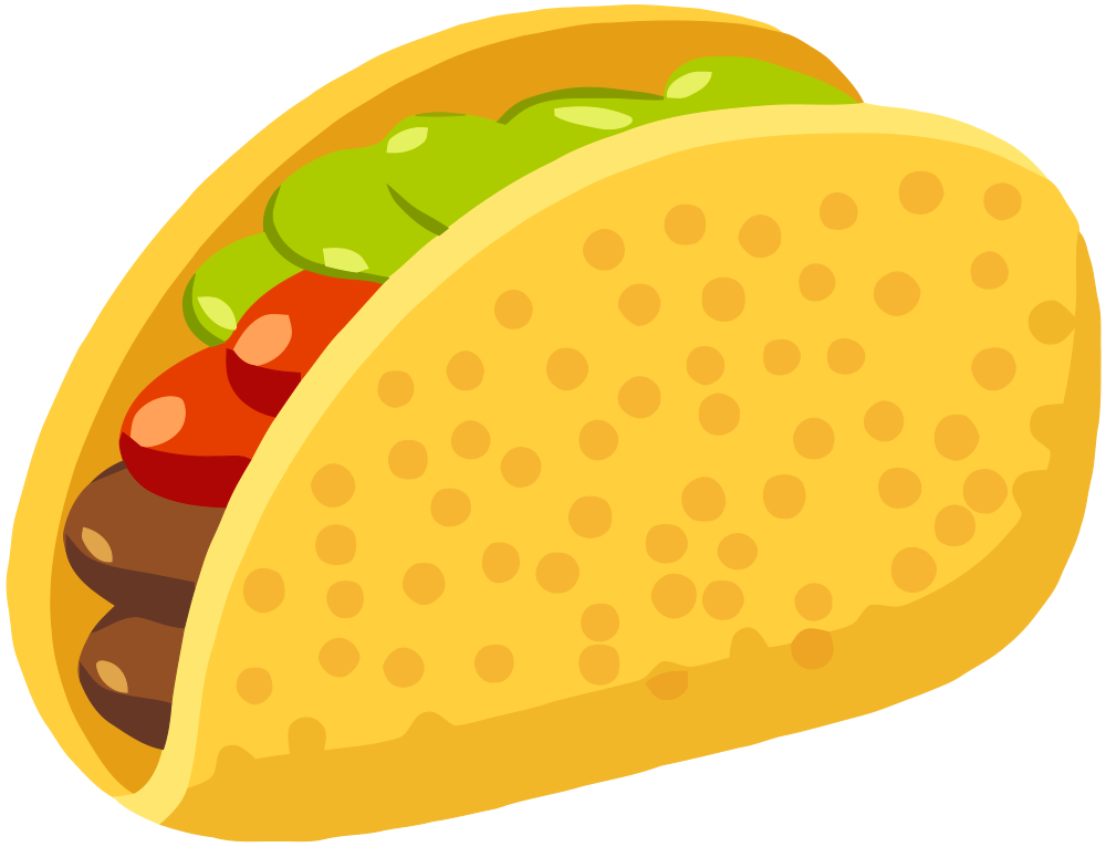 OnlineLabels Clip Art - Taco