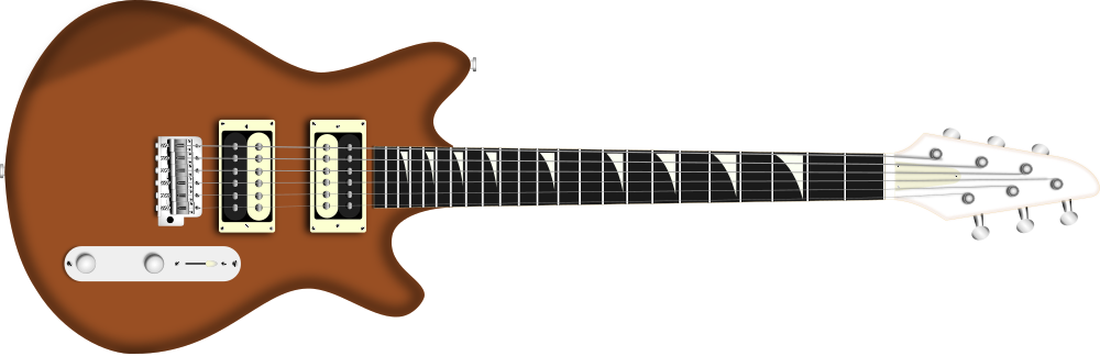 OnlineLabels Clip Art - Guitar