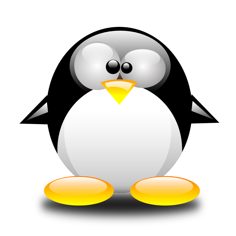 OnlineLabels Clip Art - Tux G1