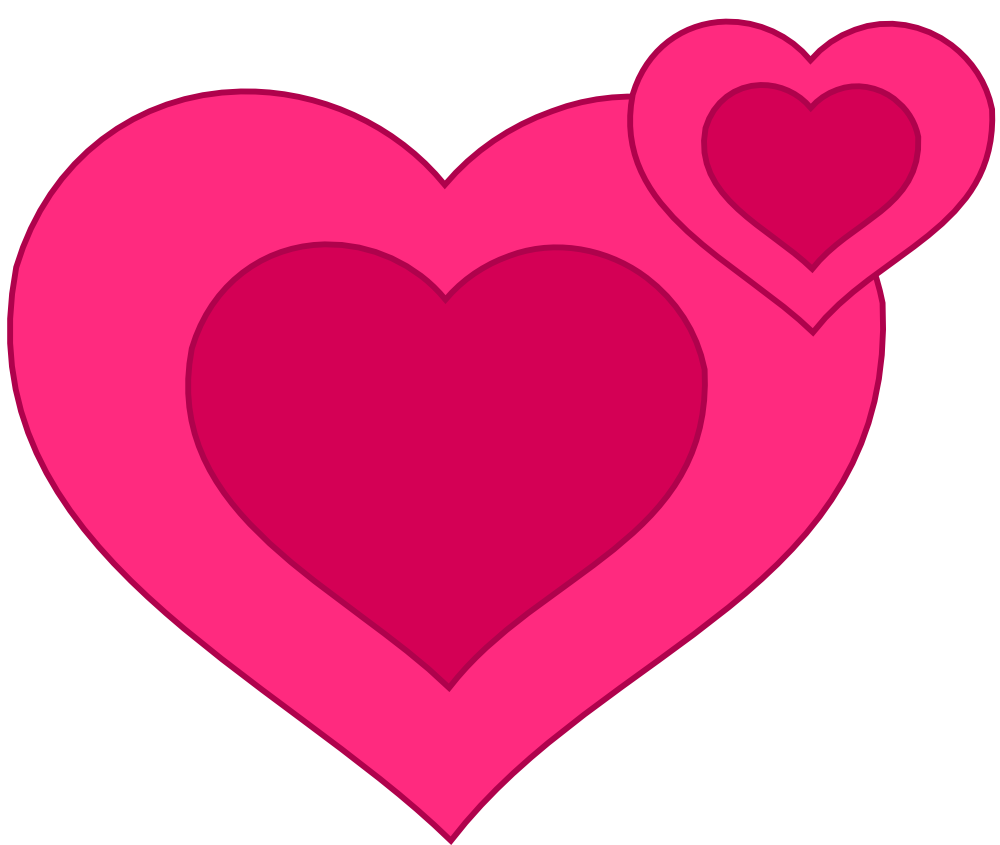 onlinelabels-clip-art-two-pink-hearts-together