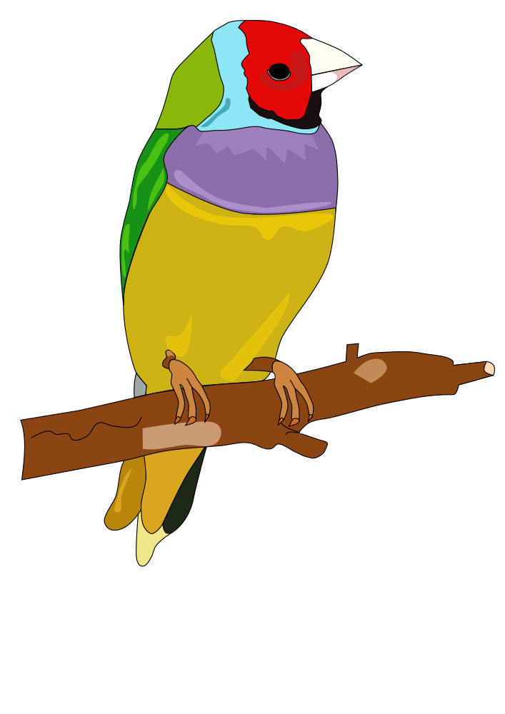 OnlineLabels Clip Art - bird