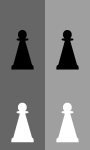 2D Chess set - Pawn