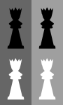 2D Chess set - Queen