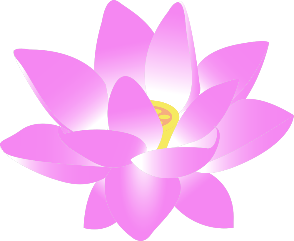 OnlineLabels Clip Art - lotus blossom