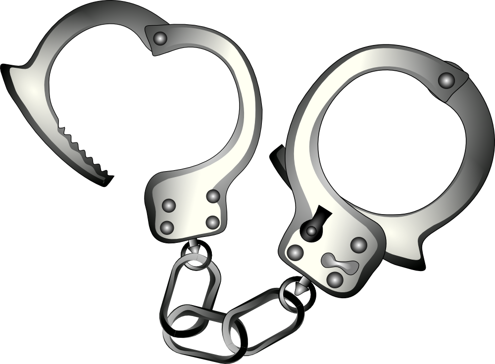 OnlineLabels Clip Art - handcuffs. handcuffs. 