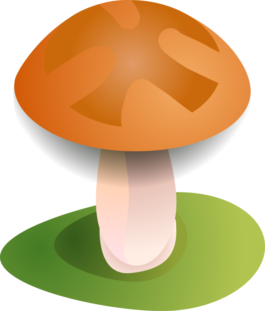 OnlineLabels Clip Art Mushroom