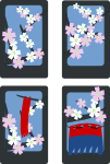 Hanafuda Sakura (March)