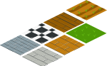 isometric floor tile